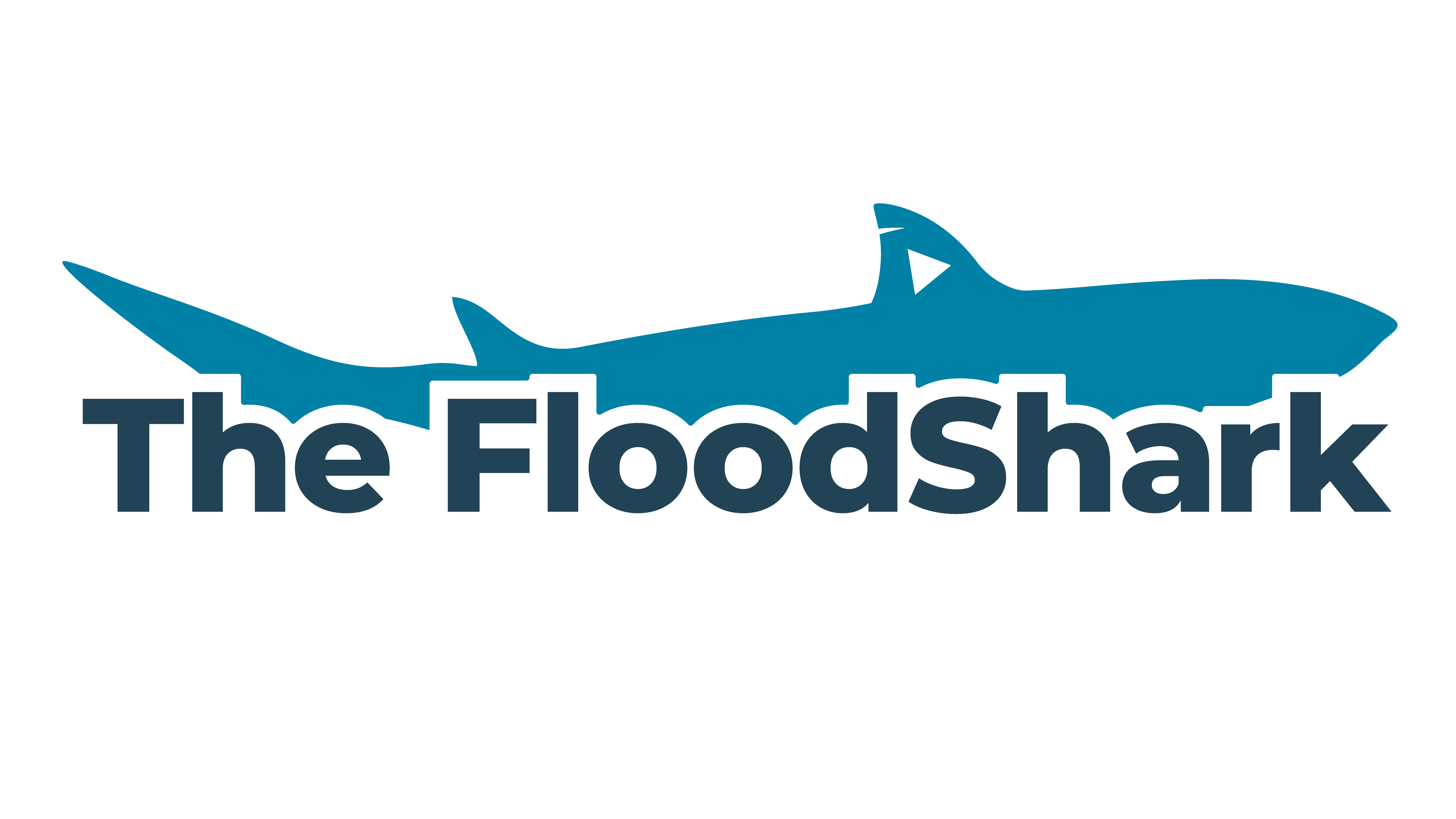 FloodShark Banner White